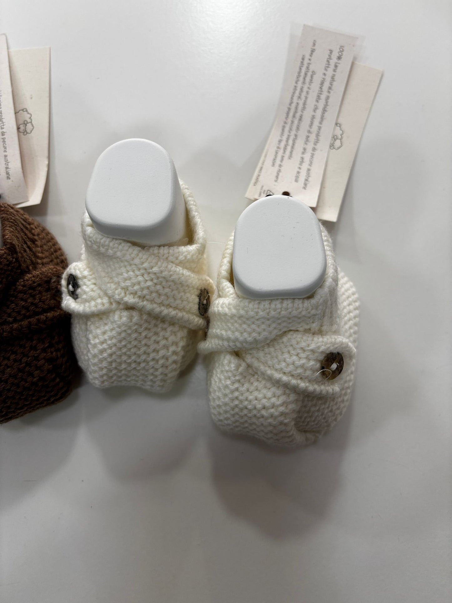 Scarpine in lana merino