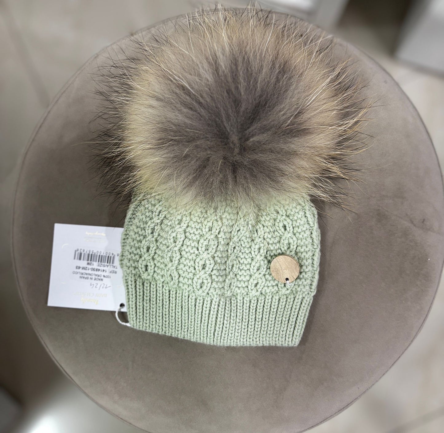 Cappello con pon pon