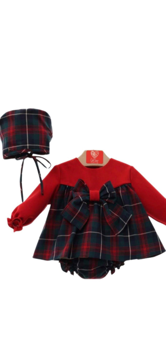 Abitino con braga e cuffia