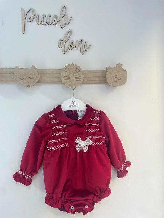 Pagliaccetto in velluto