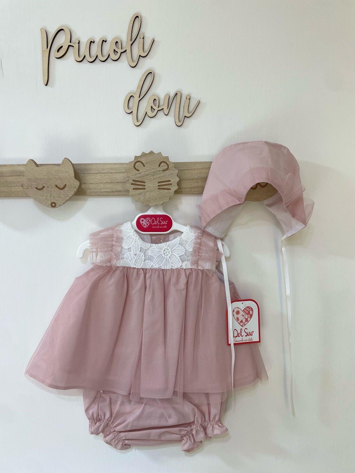 Mini abitino con braga e cuffia