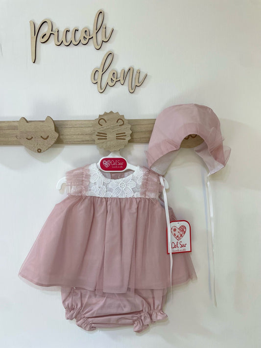 Mini abitino con braga e cuffia