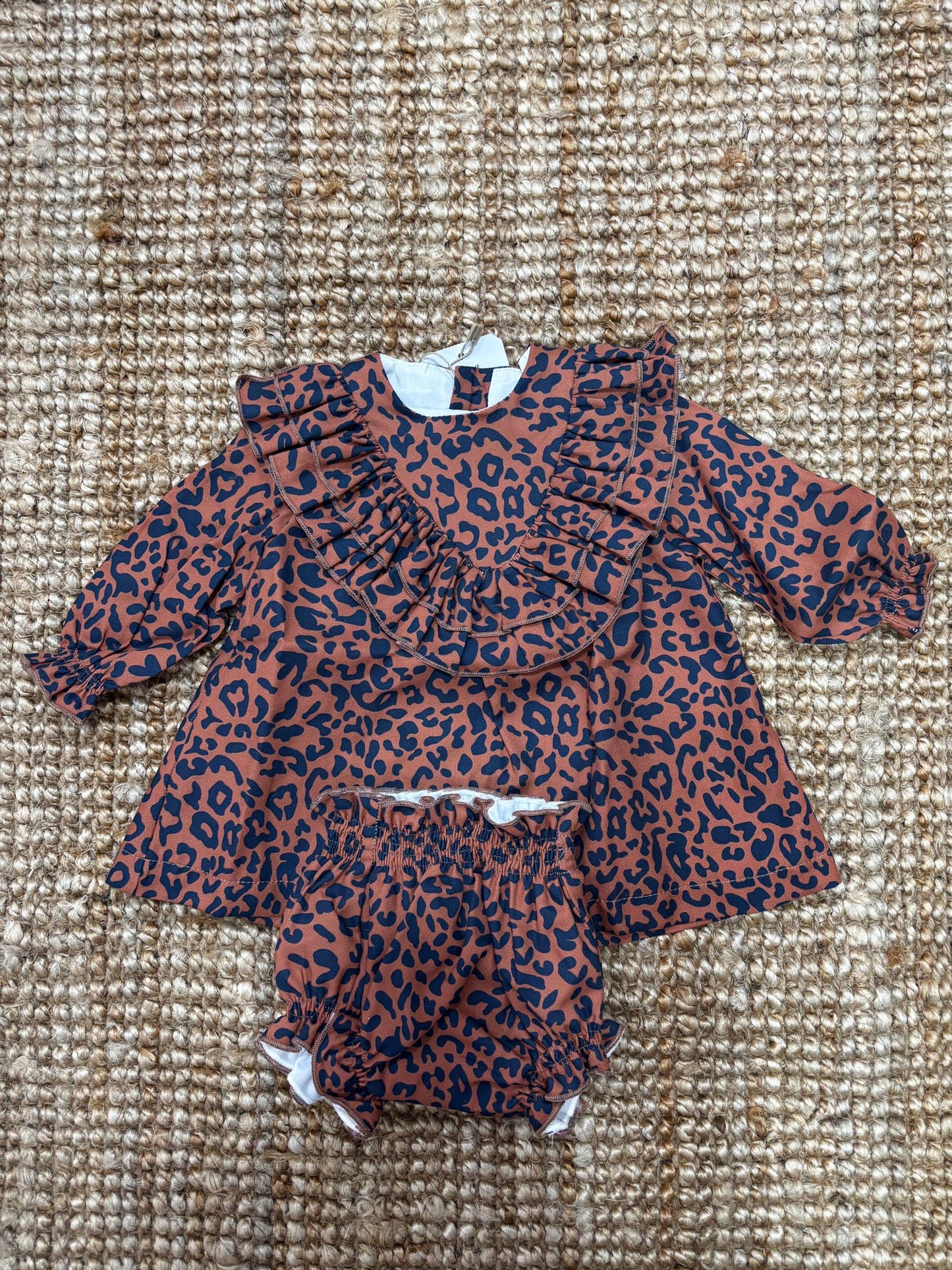 Mini abitino con braga animalier
