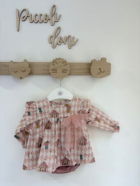 Mini abitino con braga circo