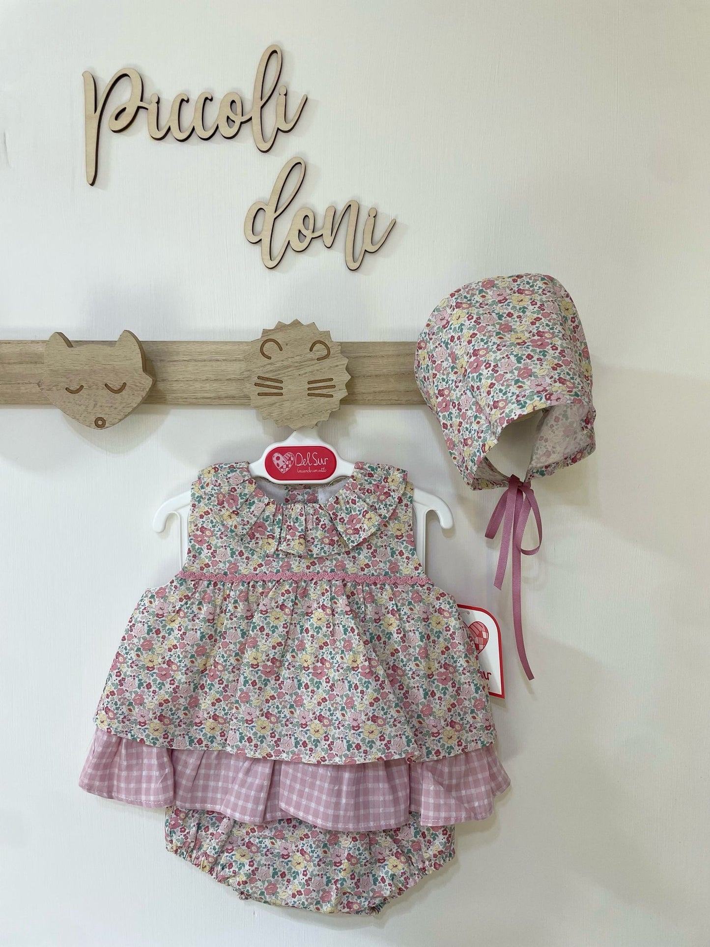 Mini abitino con braga e Cuffia