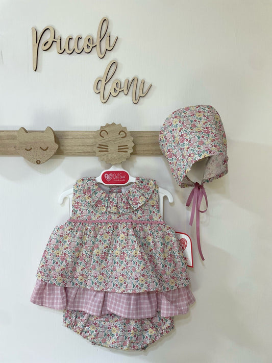 Mini abitino con braga e Cuffia