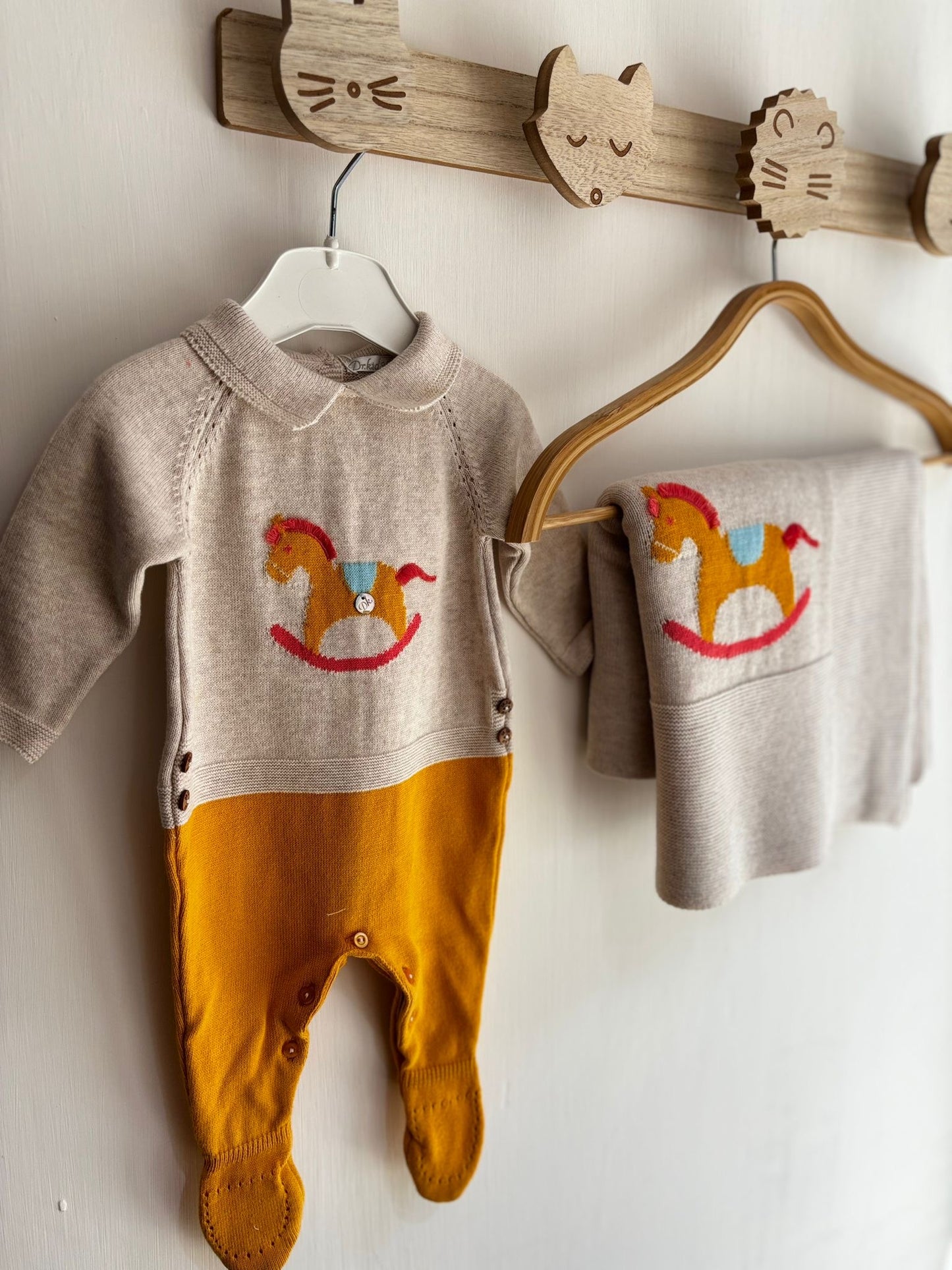 Set nascita in filo cavalluccio