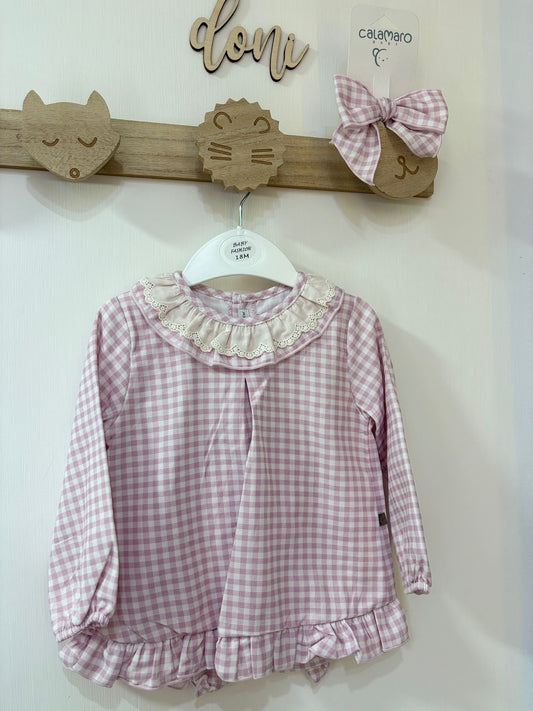 Mini abitino con braga e molletta