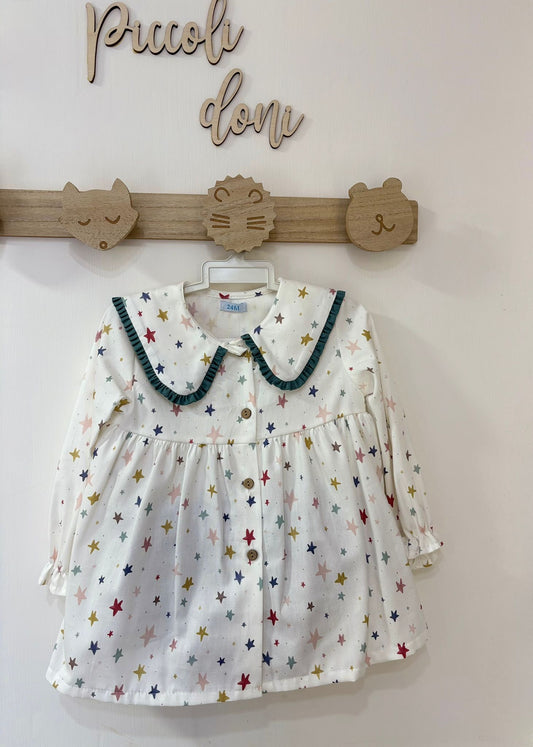 Mini abitino stelline con braga