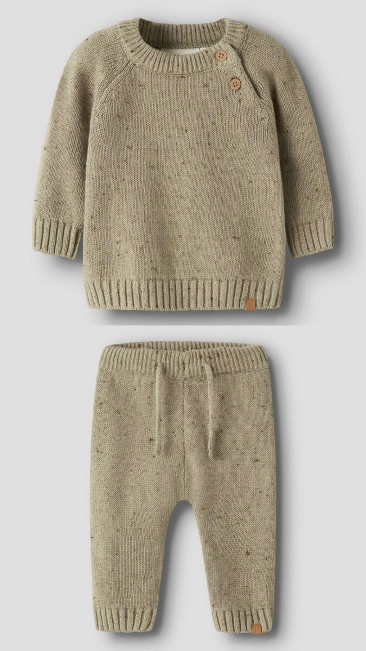 Coordinato in maglia