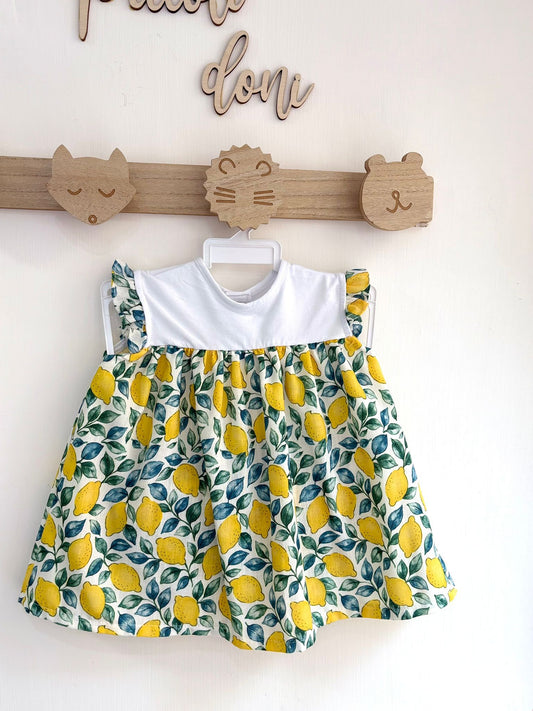 Mini abitino con braga limoni