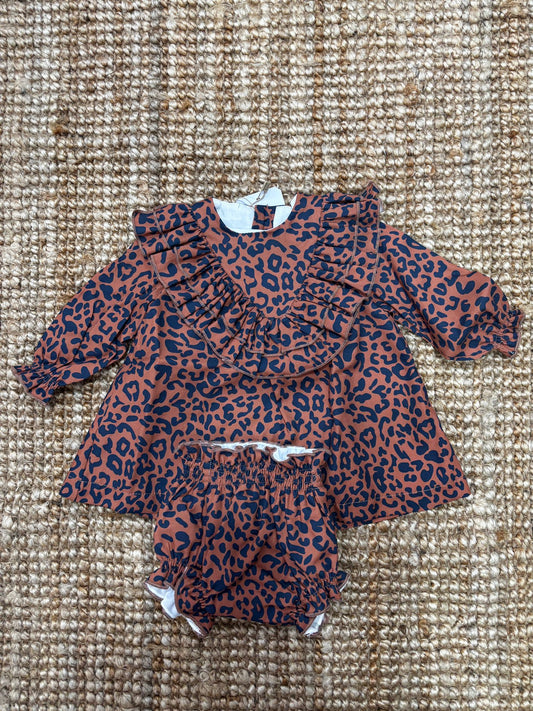 Mini abitino con braga animalier