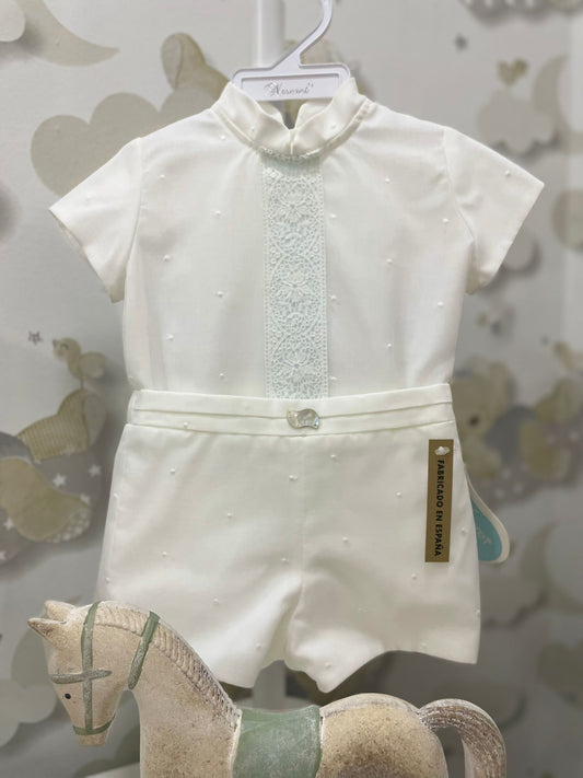 pantaloncino con camicia